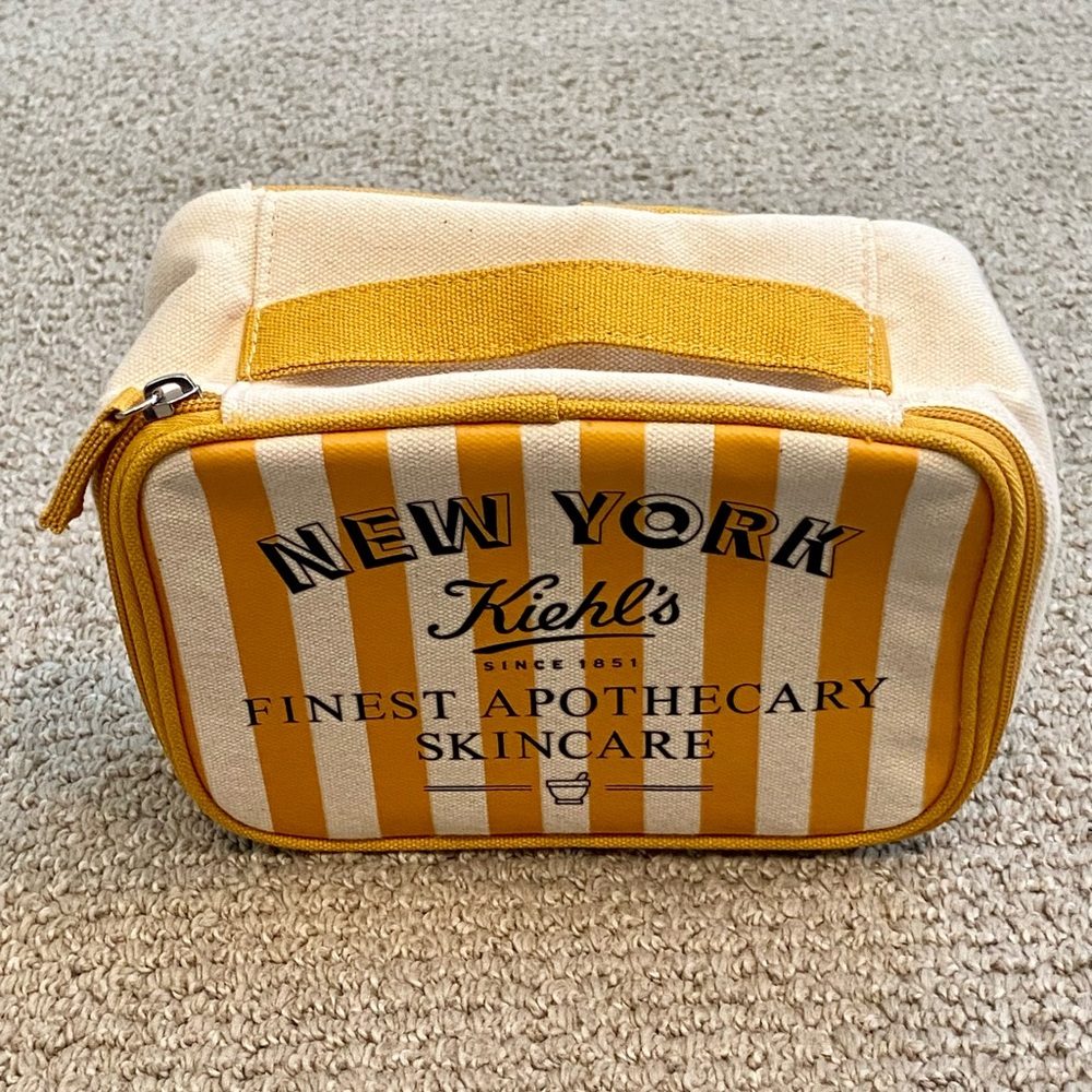 Kiehl’s Canvas Cosmetic Bag